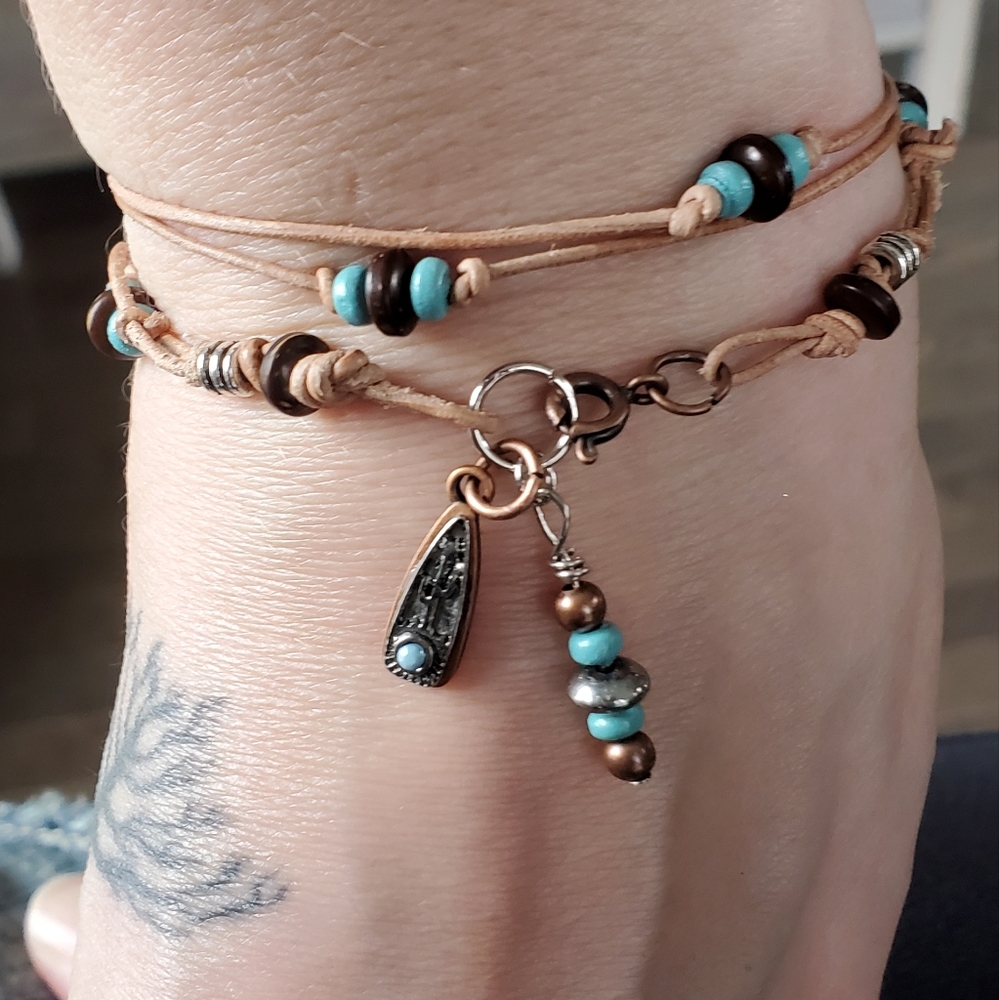 Rustic Wrap Bracelet - image 5